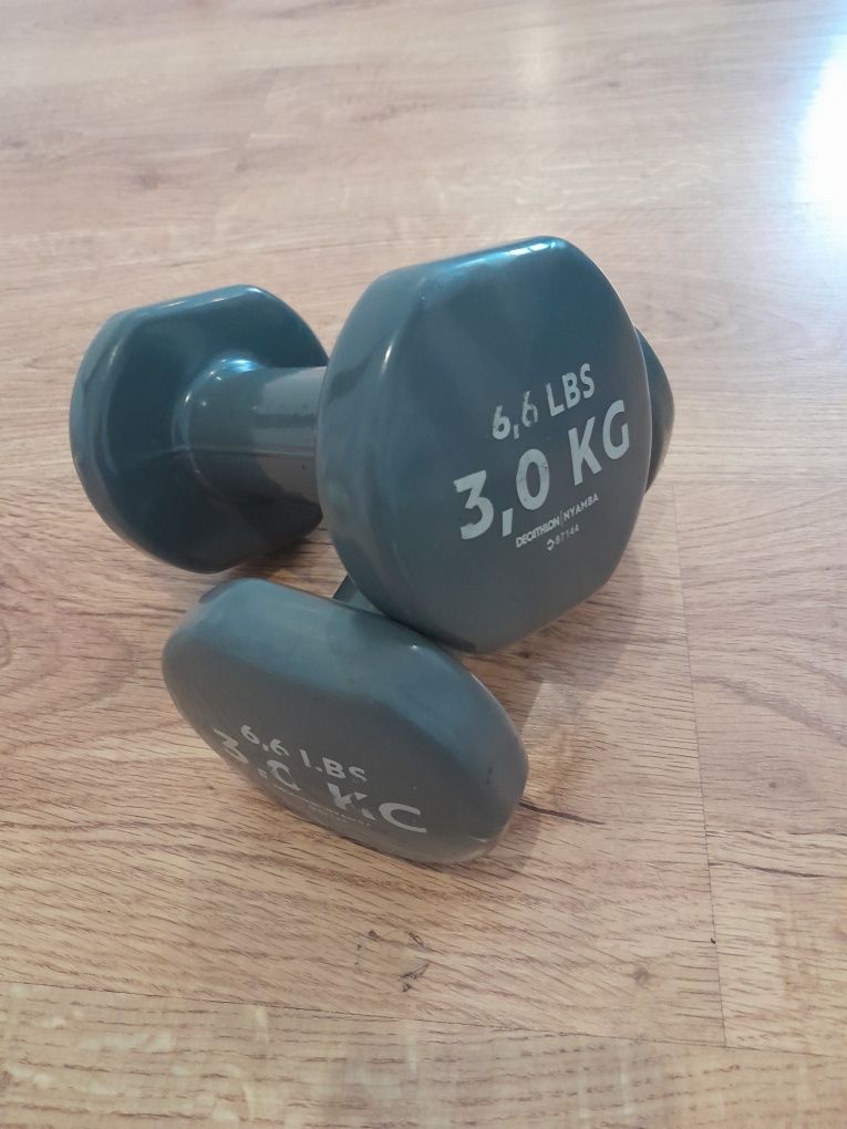 Dois Halteres 3kg