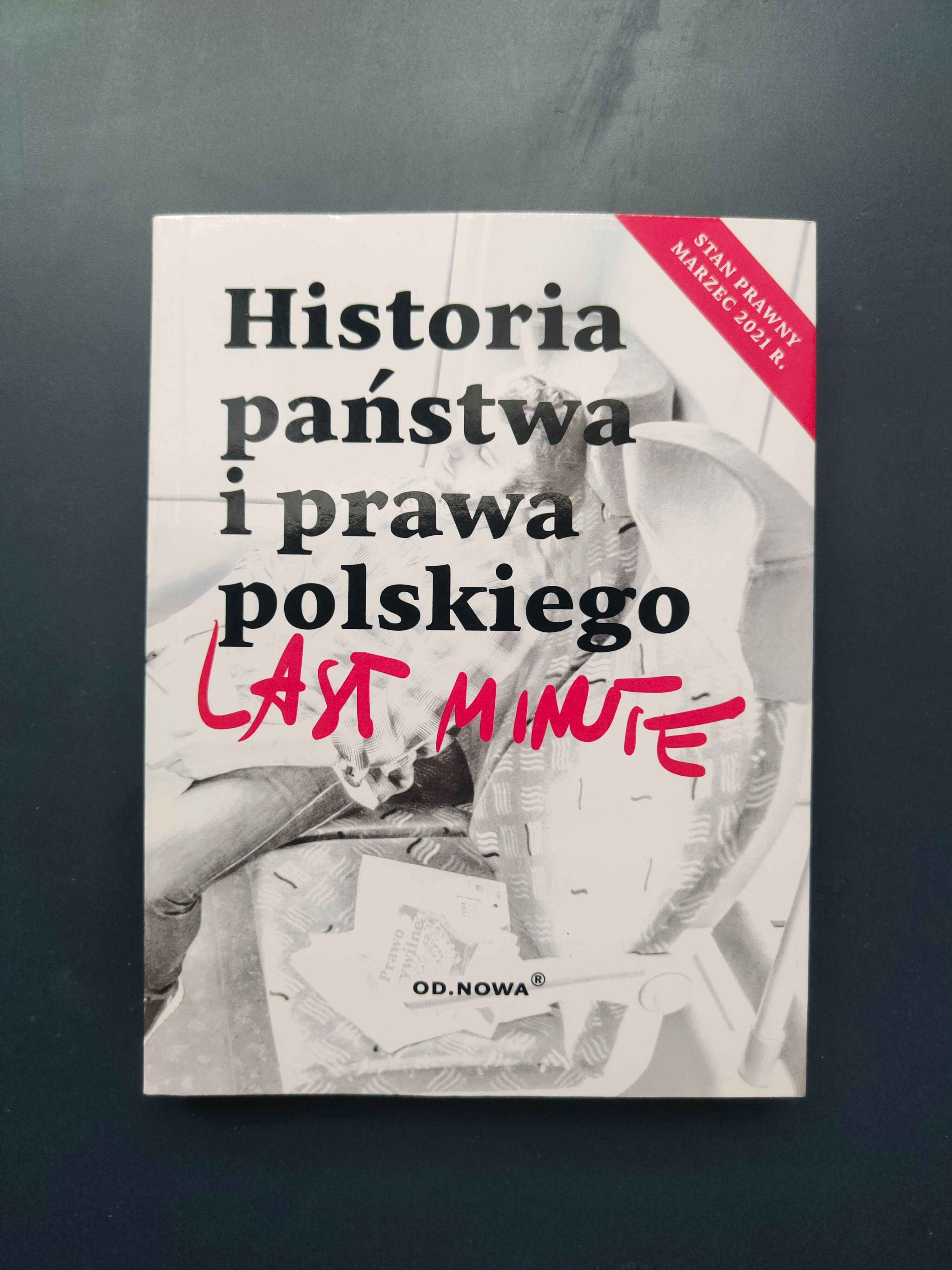 "Historia państwa i prawa polskiego last minute"
