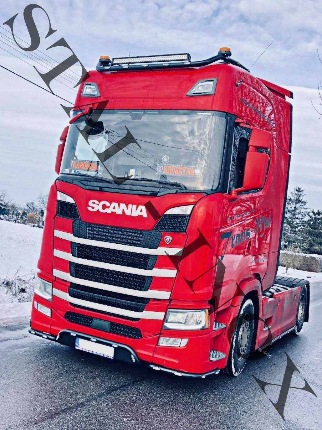 Orurowanie górne Scania R / S oświetlenie led, Scania Volvo Daf