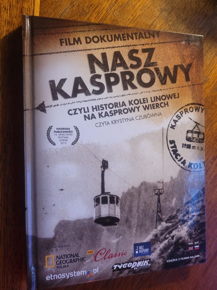 DVD Nasz Kasprowy /historia kolei linowej/ 2013 Artsus / napisy ang.