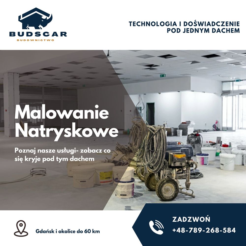Malowanie natryskowe~ „Technologia i doświadczenie pod jednym dachem”