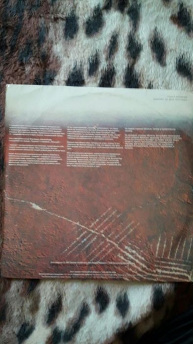 ВИНИЛОВАЯ пластинка Greenpeace, в упаковке родной, коллекционная вещь