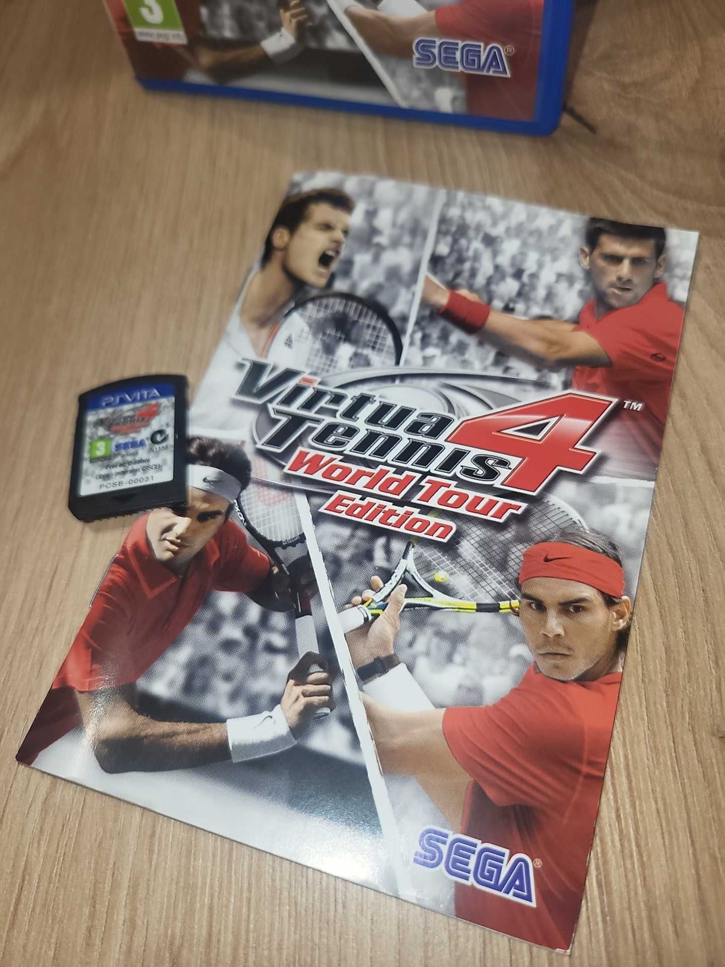 Gra Virtua Tennis 4 World Tour Edition - Playstation PS VITA - Komplet