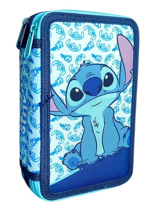 Zestaw plecak szkolny worek piórnik z wyposażeniem Stitch