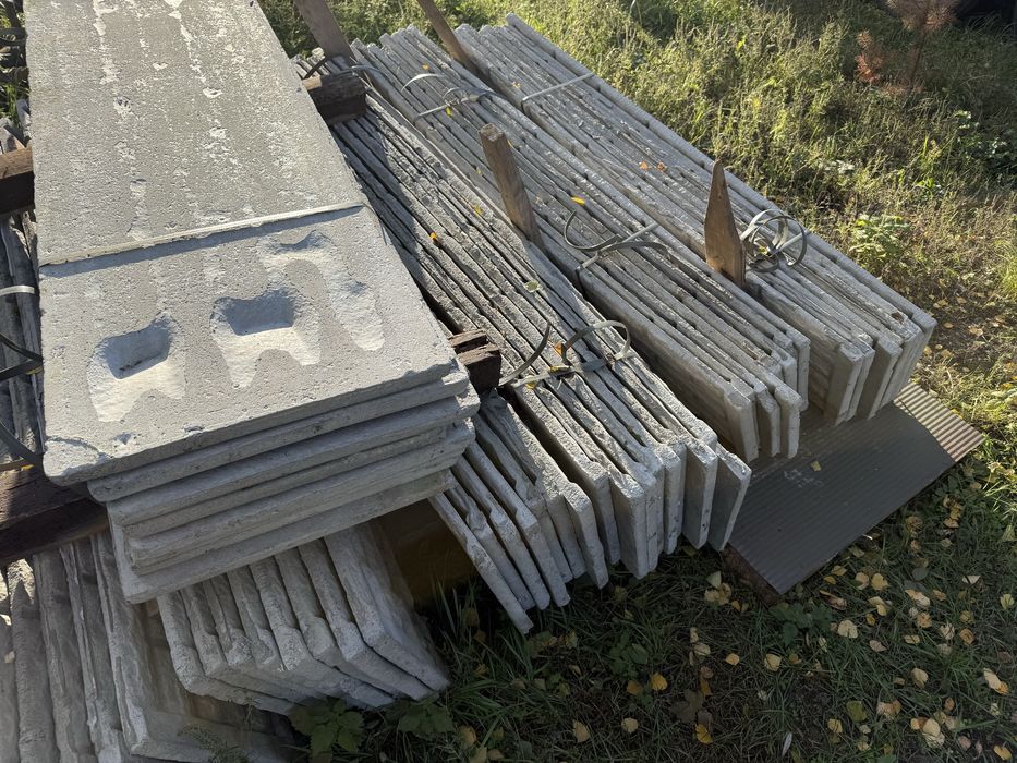 Бетонний забор єврозабор паркан