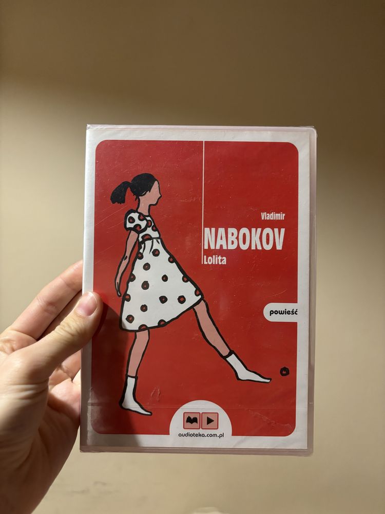 LOLITA, Vladimir Nabokov - audiobook nowy zafoliowany