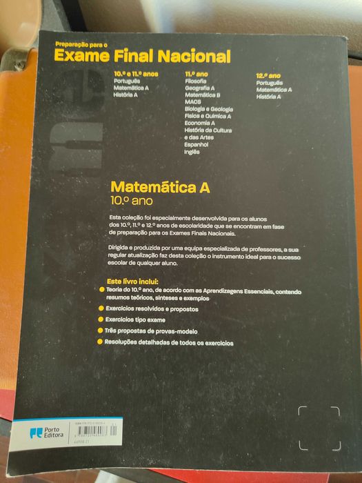 Preparação para exame final matemática A