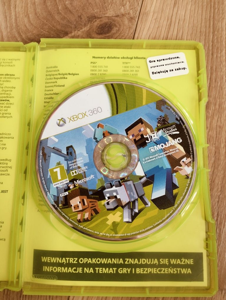 Minecraft Xbox 360