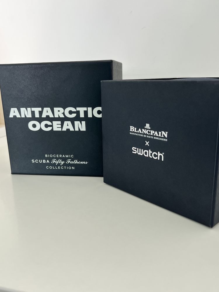 Blancpain x Swatch - Atlantic Ocean - Novo - Full Set