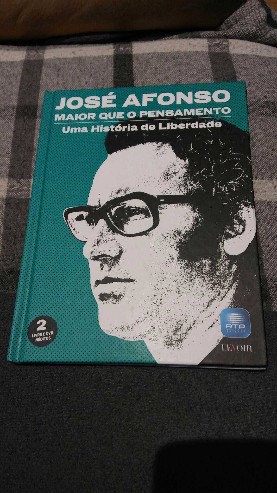 2dvd + 2 livros - José Afonso-Maior que o Pensamento