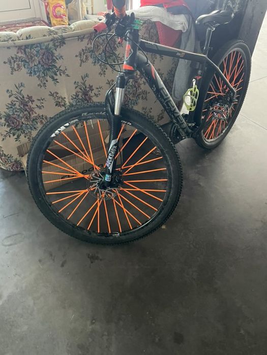 Bicicleta btt preparada