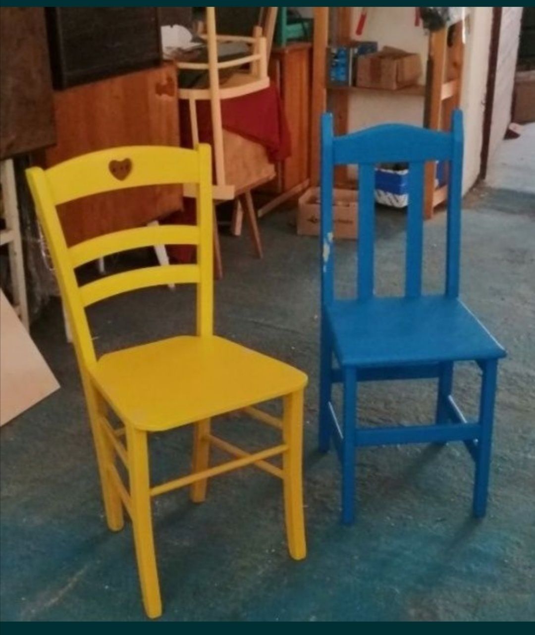 Krzesła PRL całkowicie odnowione wybierz kolor