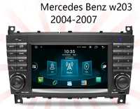 Radio nawigacja Mercedes Benz klasa C W203, C200  2004  ÷ 2011