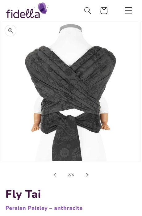 Fly Tai Mei Tai - Sling Fidella Todler