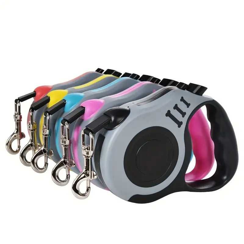 NOVO- Correia retrátil e resistente para animais de estimação-cores