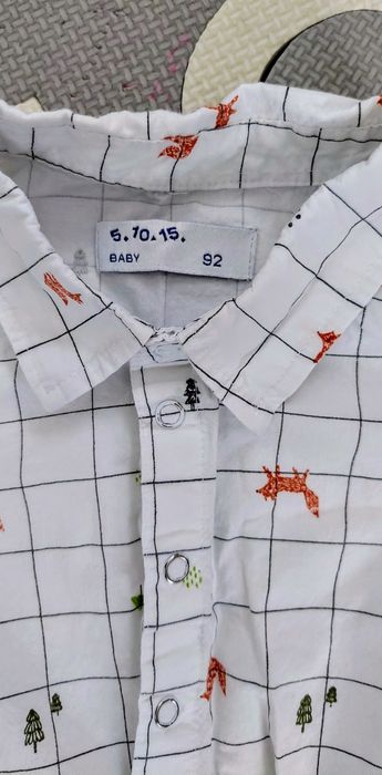 51015, koszula, body chłopięce, rozmiar 92