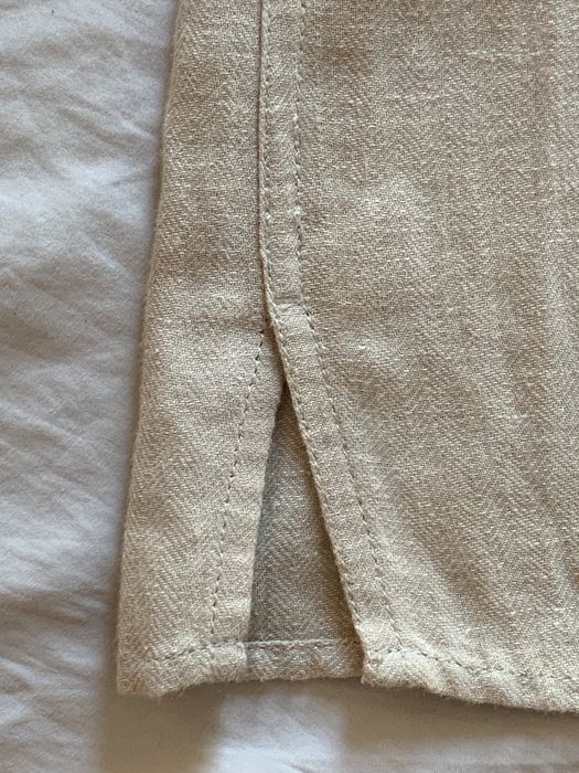 Camisa DKNY linho e algodão