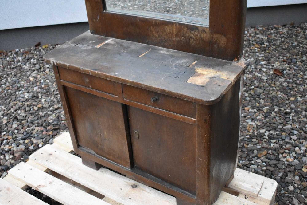 Stare Meble Antyki Lustro Toaletka Stara