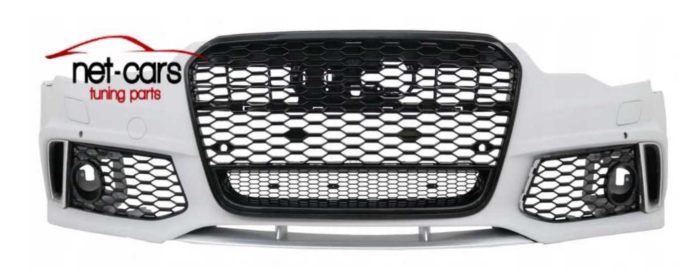 Zderzak przód + grill + dyfuzor AUDI A6 C7 4G 11-15 wzór RS6