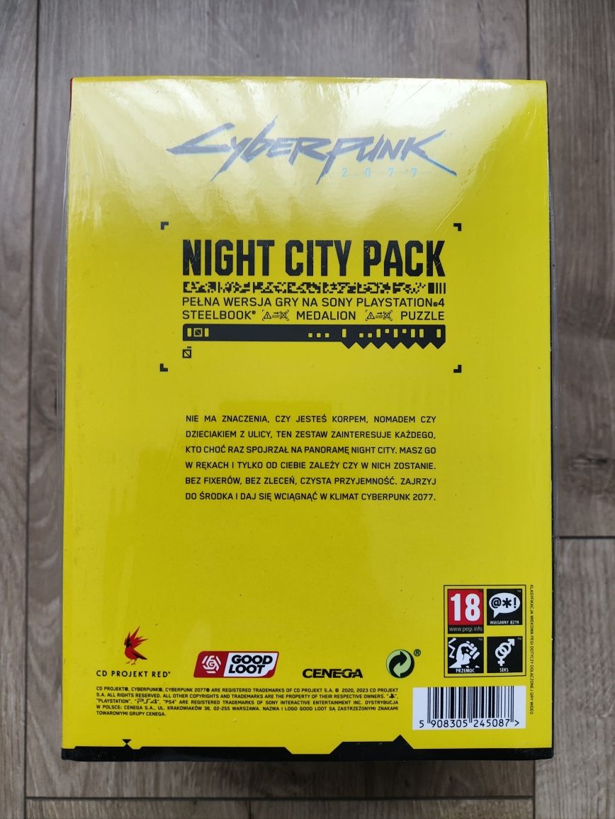 Cyberpunk 2077 night city pack V1 PS4