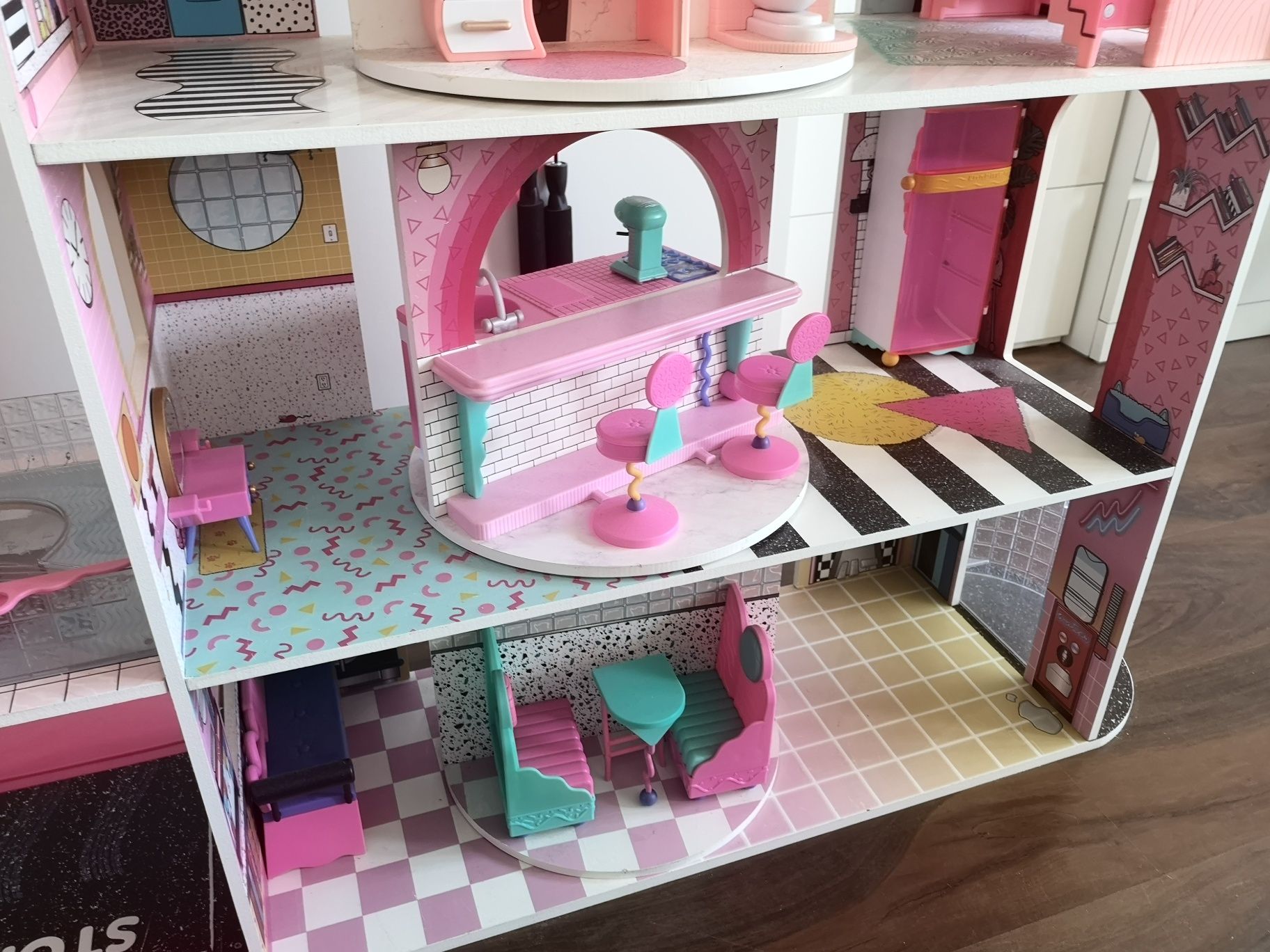 Domek dla lalek lol surprise fashion house, DUZY