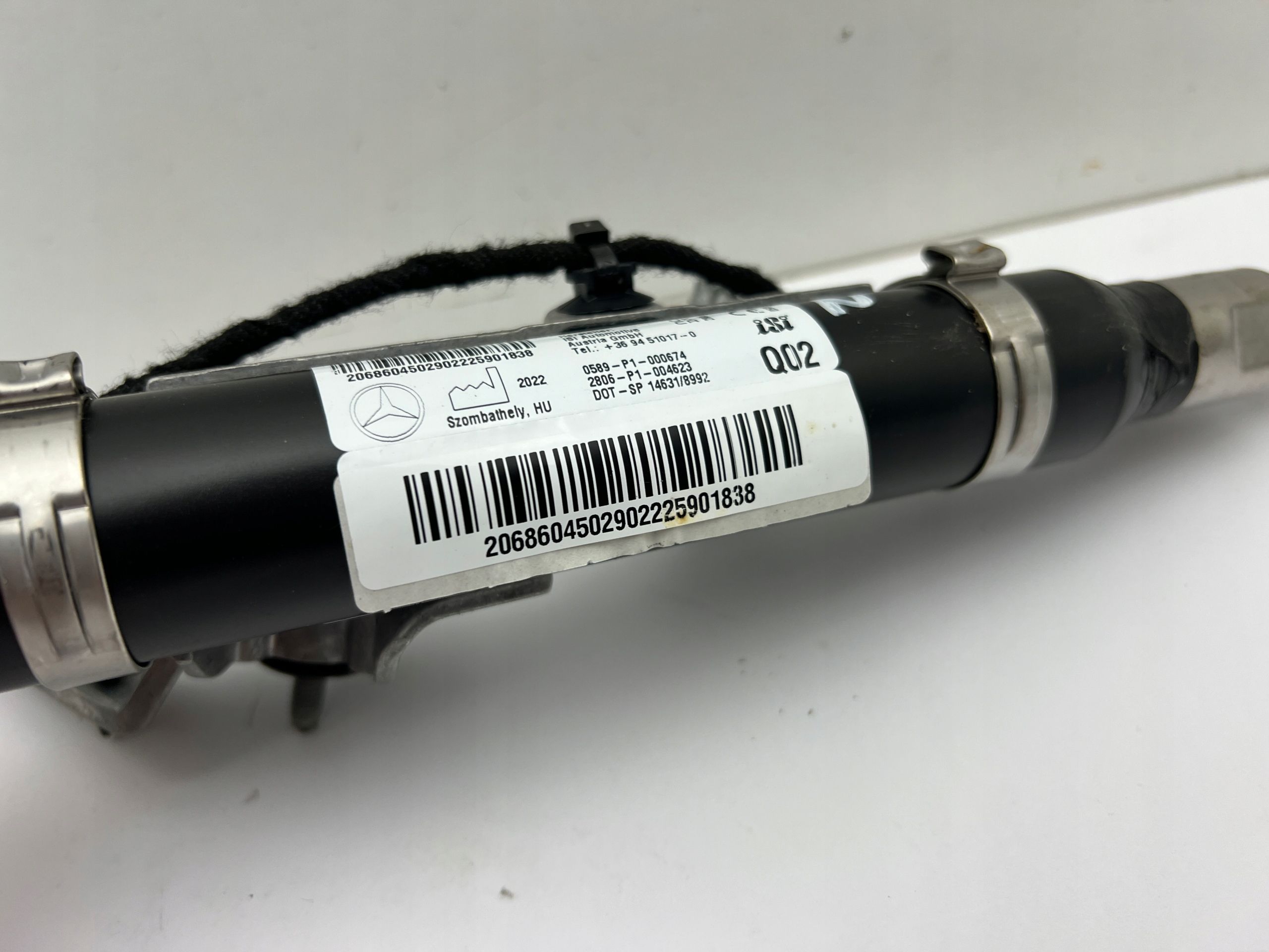 Mercedes c klasa W206 gaśnica turbosprężarki oryginał N
