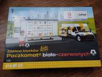 Klocki Cobi limited edition Inpost Paczkomat Biało Czerwoni