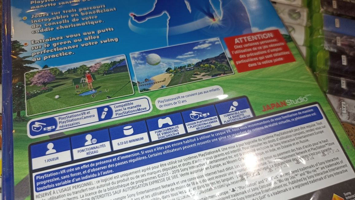 Everybody's Golf VR (po angielsku) NOWA możliwa zamiana SKLEP