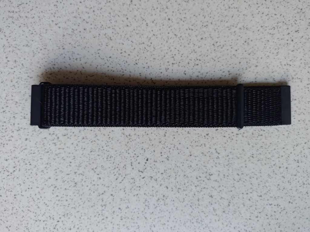 Pasek do zegarka materiał nylon 22mm