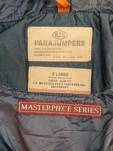 Parajumpers masterpiece series парка пуховик