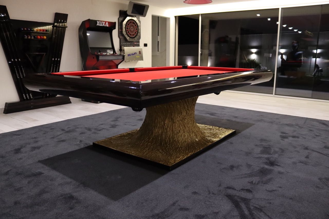 Bilhar Snooker Novo vulcão luxury com tampo jantar