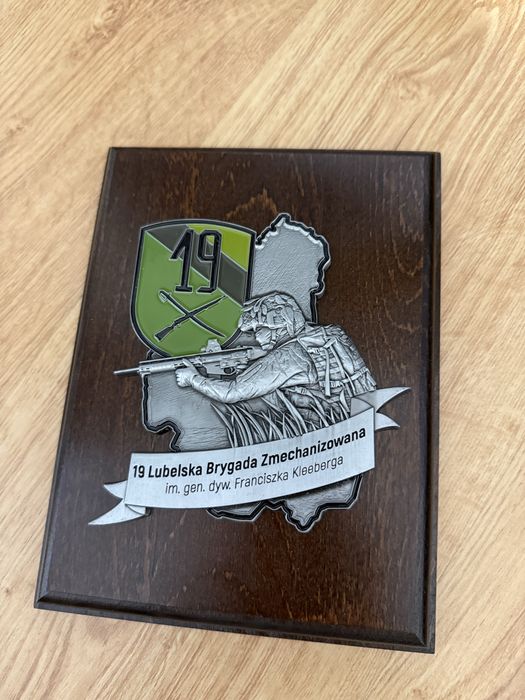 Ryngraf pamiatkowy 19 Lubelska Brygada Zmechanizowana