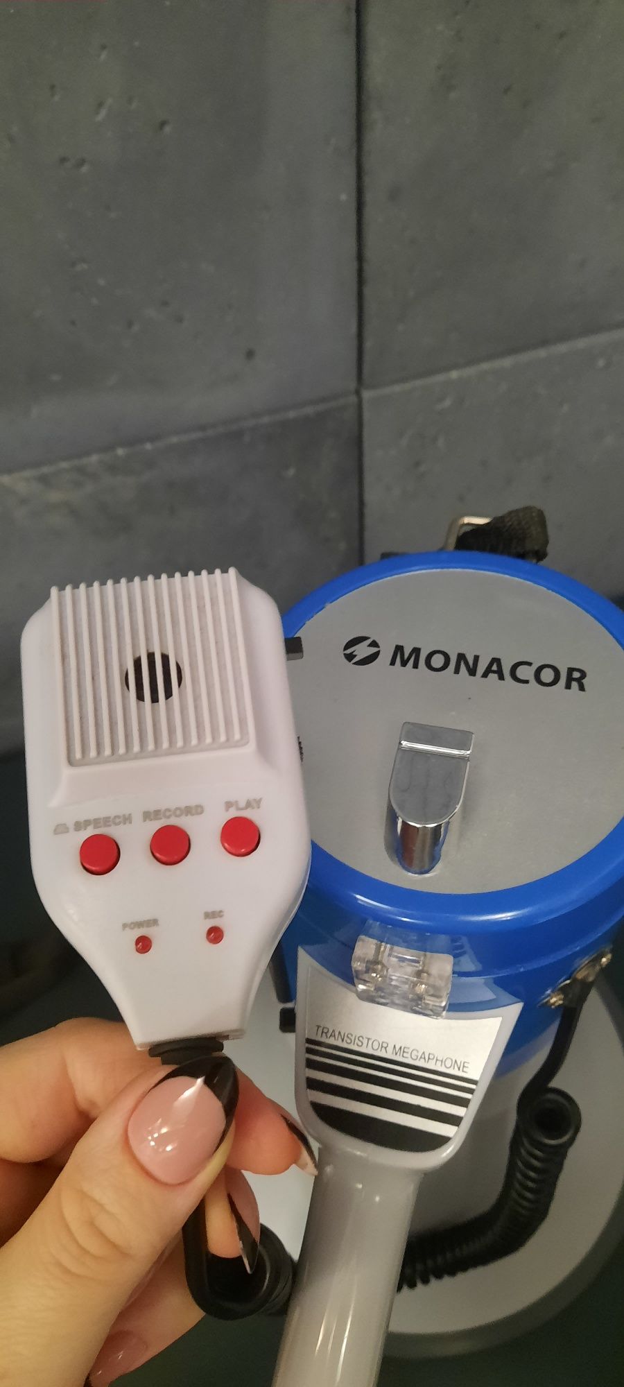 MONACOR tm-17m megafon z mp3