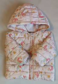 Куртка для дівчинки квітковий принт Kiabi