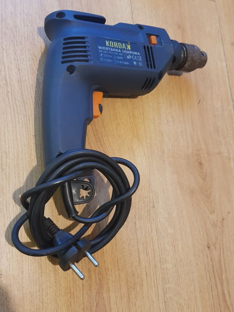 Wiertarka Udarowa Kordax P03-IDK-300 Sprawna 500W