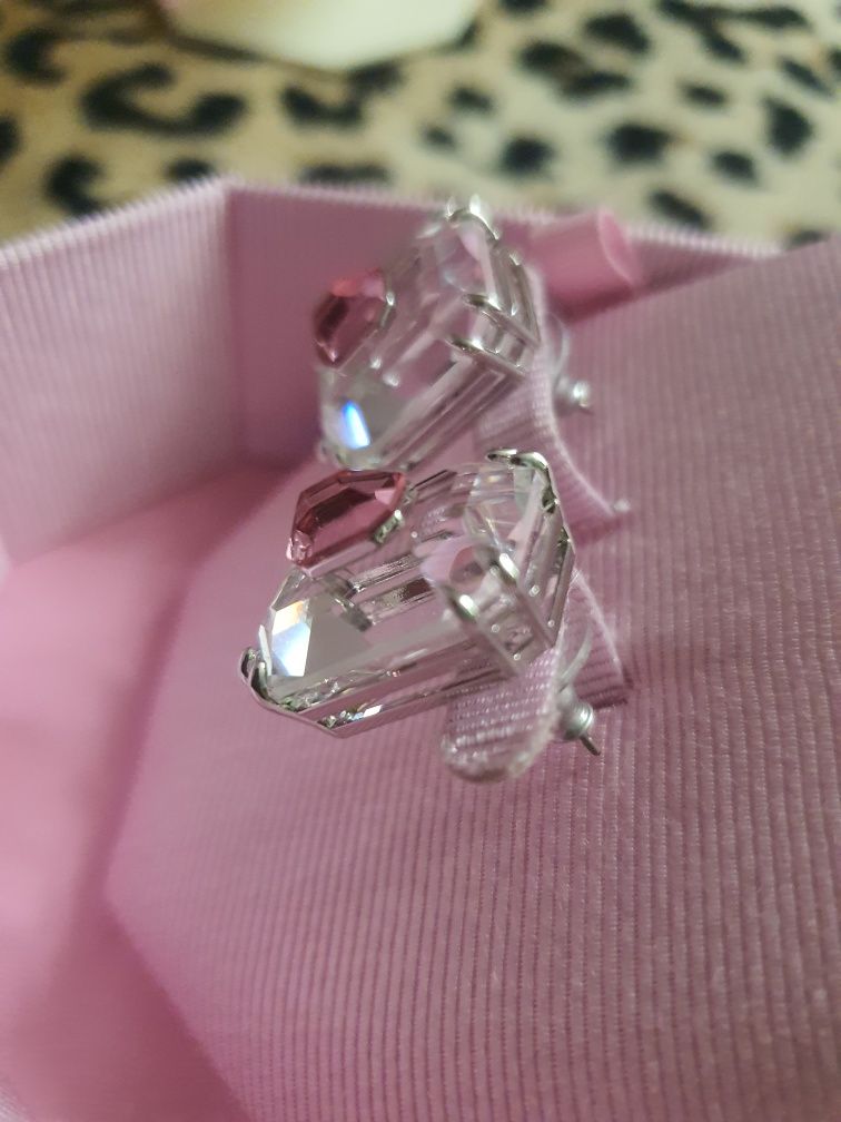 Сережки гвоздики Swarovski