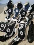 Высокие чёрные кеды конверсы Converse classic Chuck Taylor