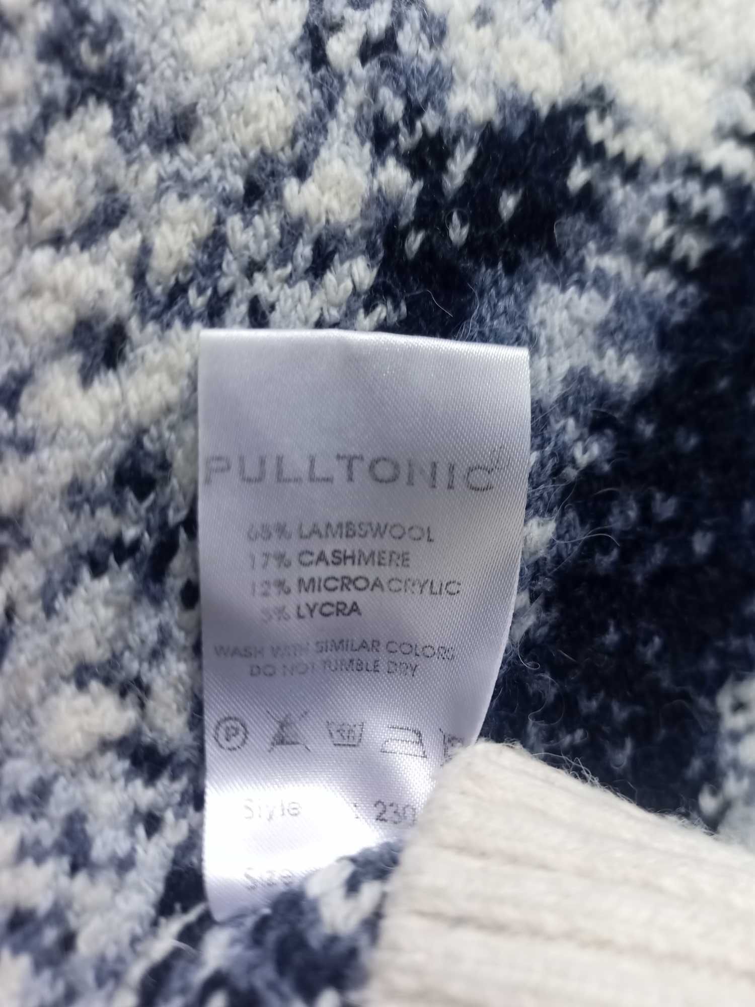 Pulltonic свитер мужской шерстяной р.L