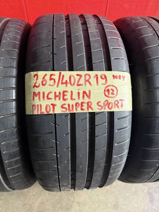 Pneus 235/40/19 + 265/40/19 Michelin completamente Novos