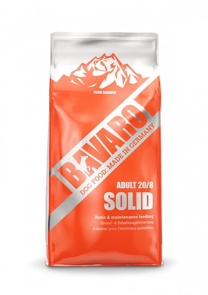 Корм Bavaro Solid, сухий корм для собак, корм для похилих собак
