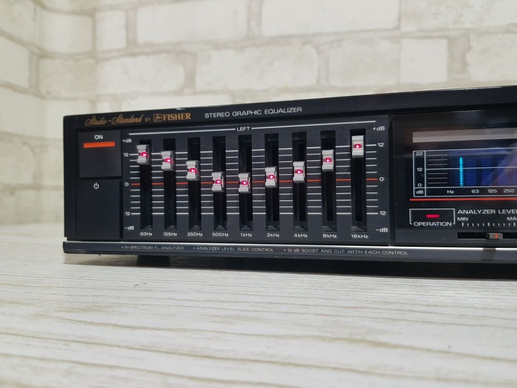Еквалайзер FISHER EQ-875, 9 смуг, б/у з Німеччини