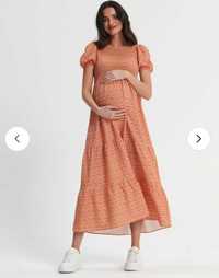 Сукня для вагітних легка літня нова міді максі
