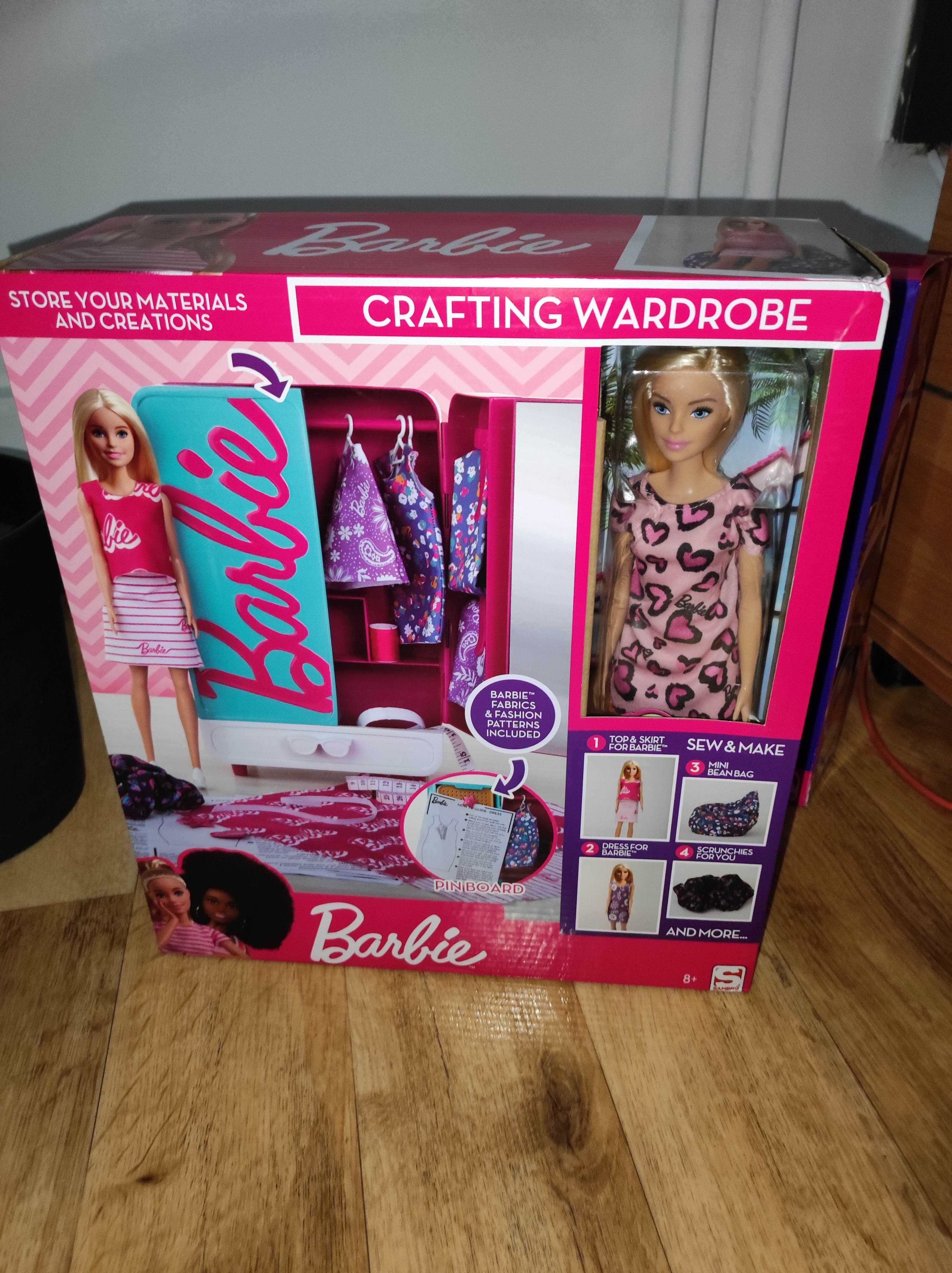 Mattel Szafa Garderoba Dla Barbie Lalka+Akcesoria BRB-4865