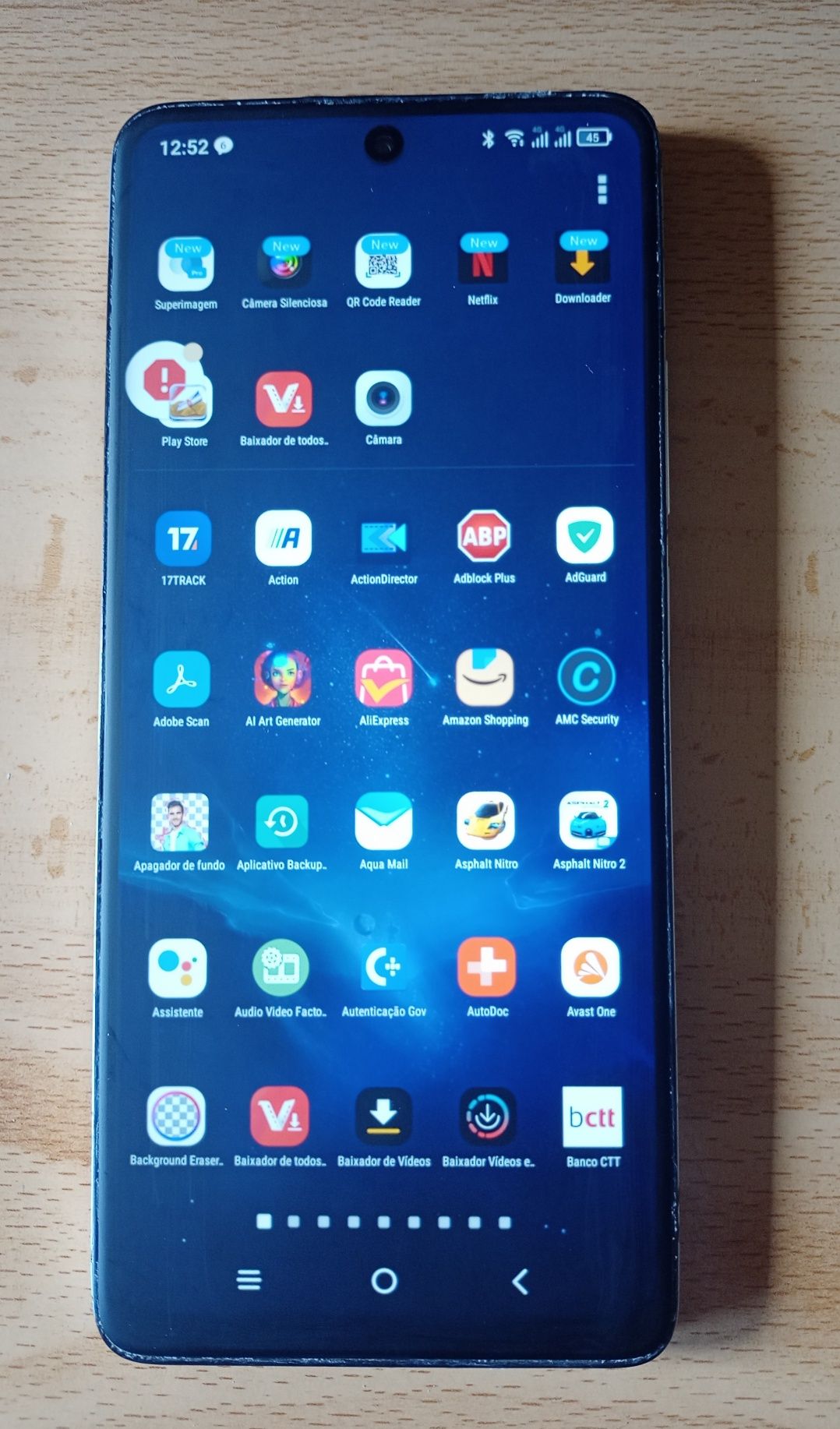 TCL 40 NXTPAPER como novo