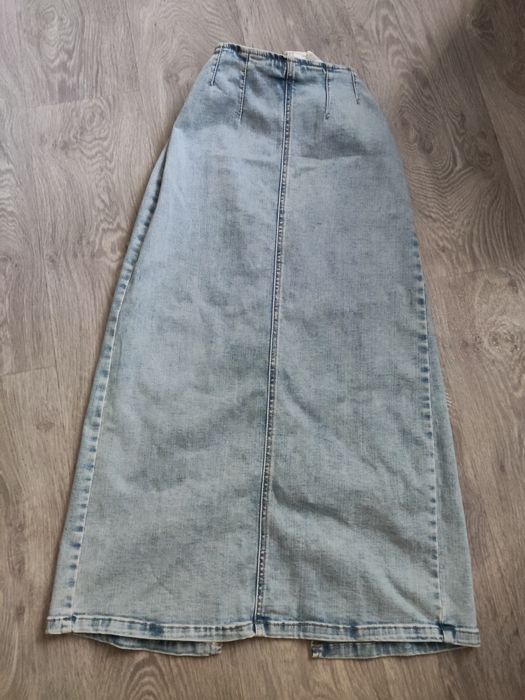 Джинсова спідниця Stradivarius