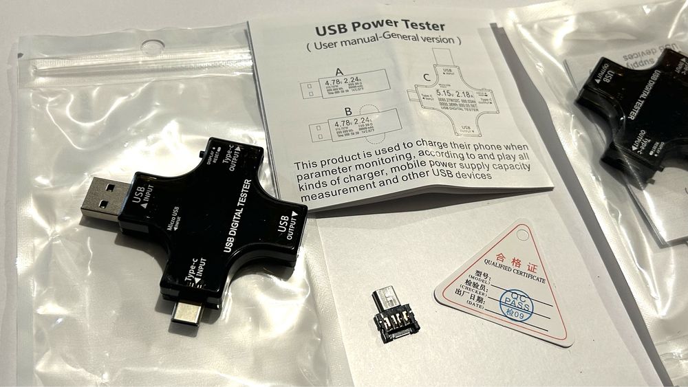 Тестер USB Atorch J7-C с графиком