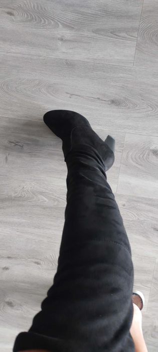 Okazja!Buty ,koty za kolana roz.27