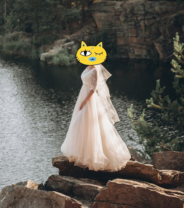 Свадебное платье!