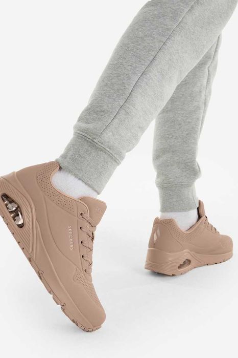 Кроссовки  бежевые женские SKECHERS