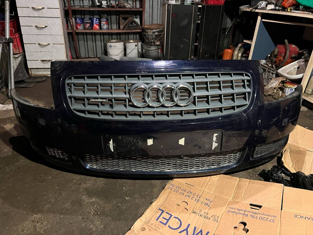 Zderzak przedni przód xenon spryskiwacze audi tt 8n komplet spryski